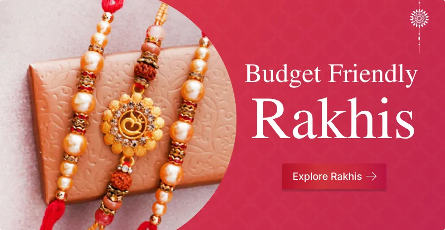 Budget Friendly Rakhi