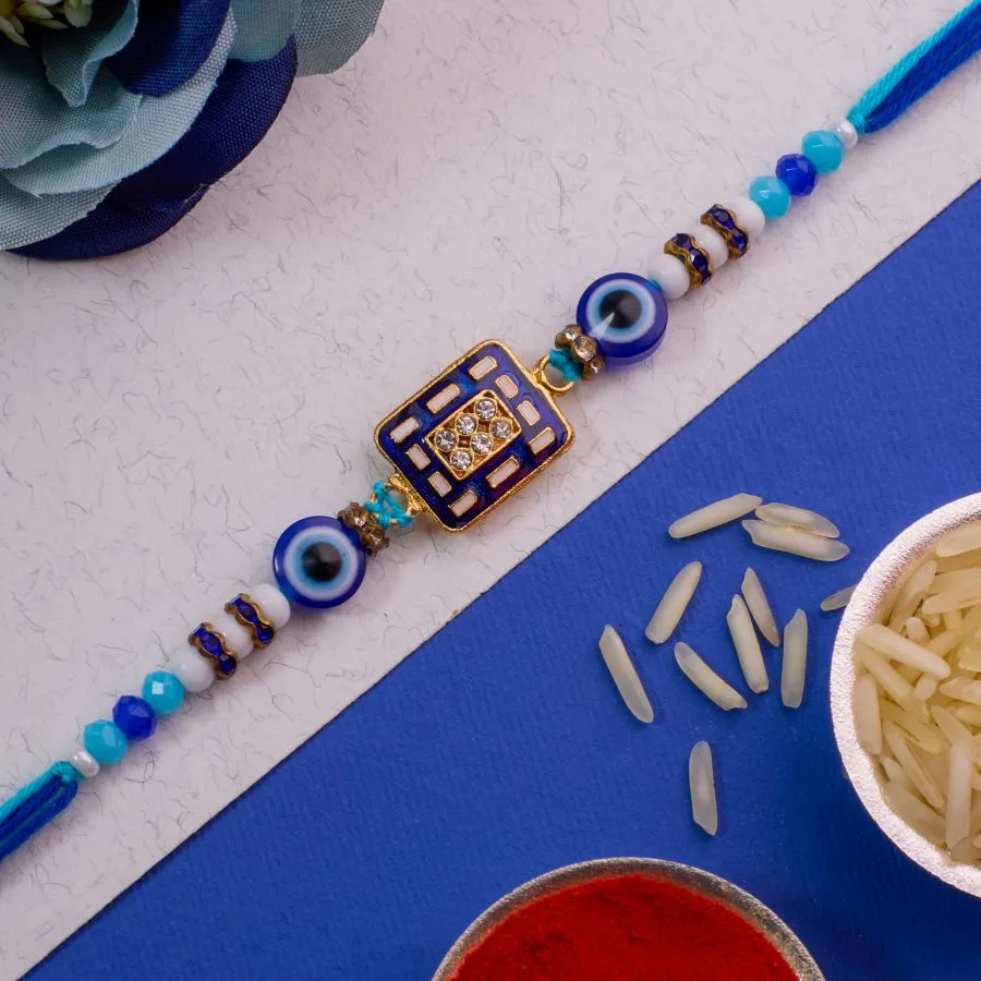 Stylish Evil Eye Rakhi Set