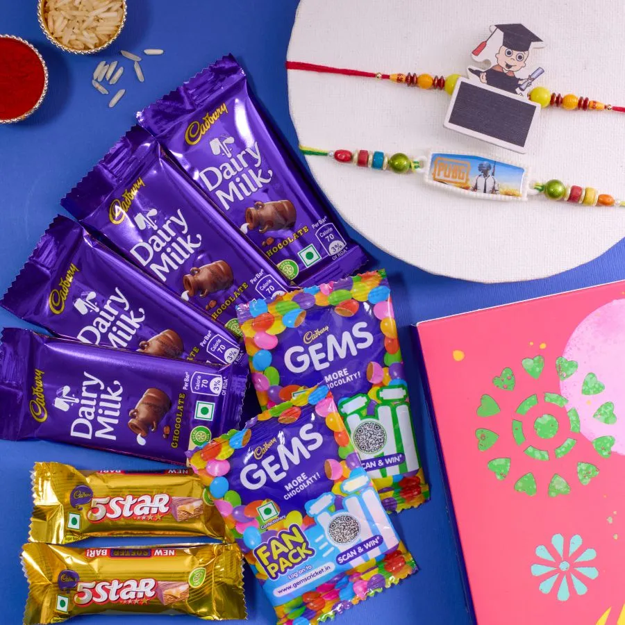 Sibling Sweetness with Rakhi & Treats