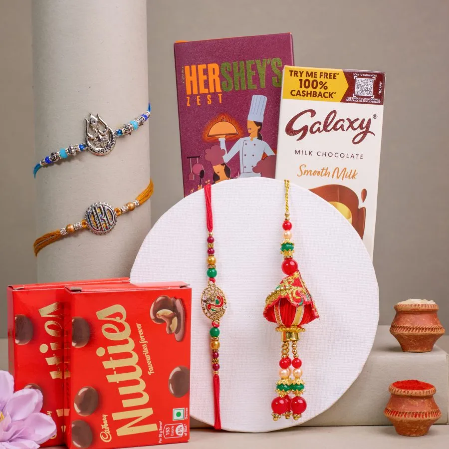 Delicious Chocolate Galore with Family Rakhis