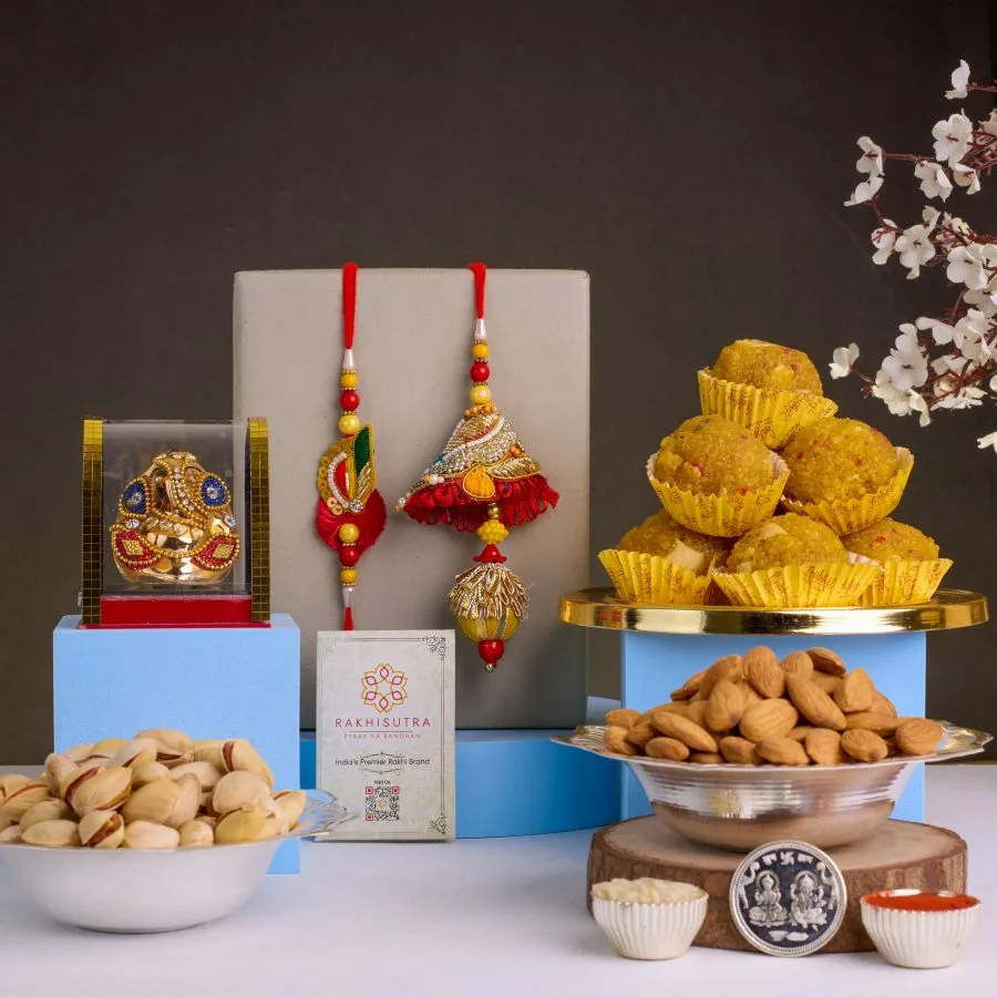 Zardosi Rakhi Hamper & Festive Treats