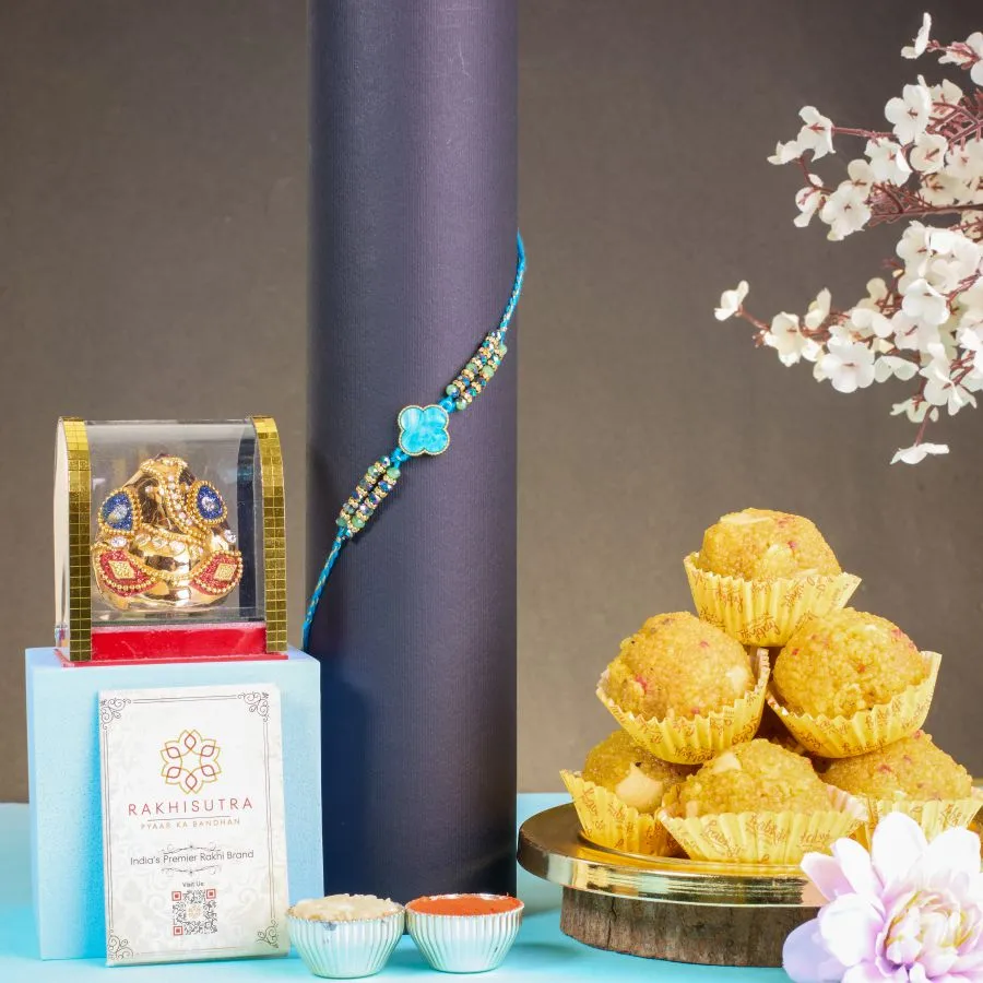 Divine Blessings Rakhi Gift Set