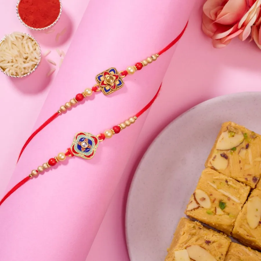 Kundan Rakhi and Delightful Soan Papdi