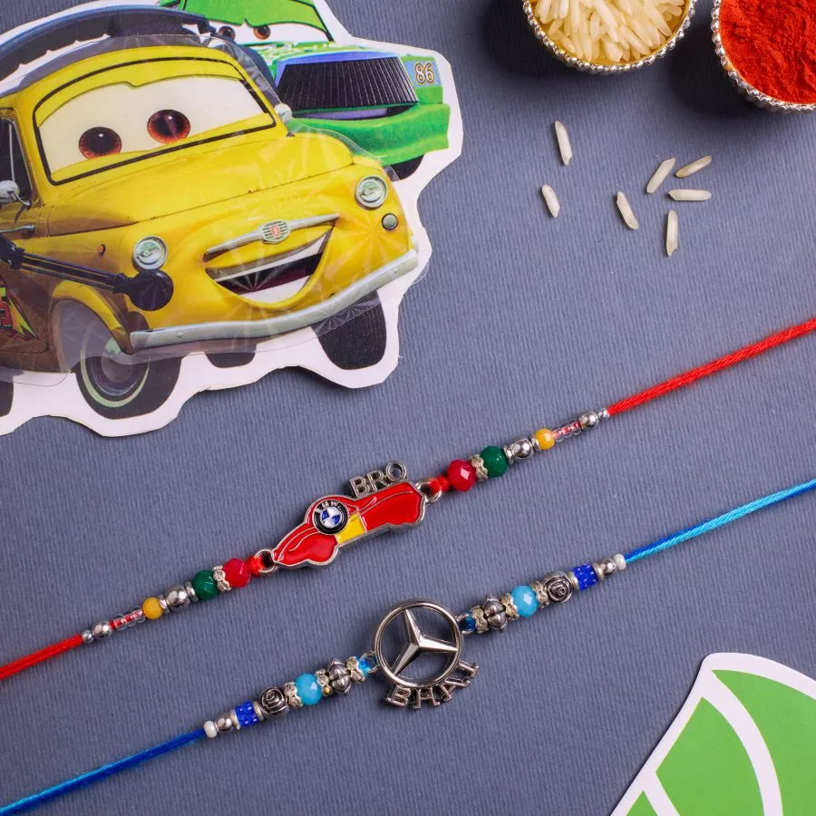 Rocket & Mercedes Rakhi Duo