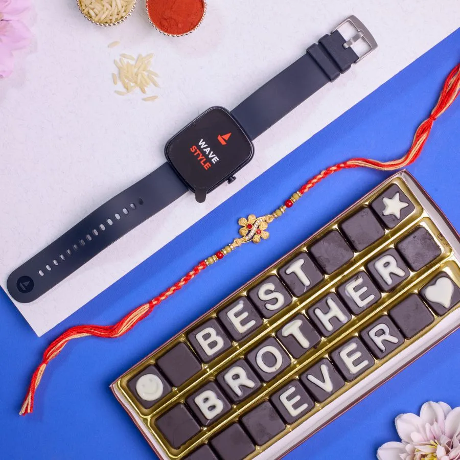 Tech & Tradition Rakhi Set