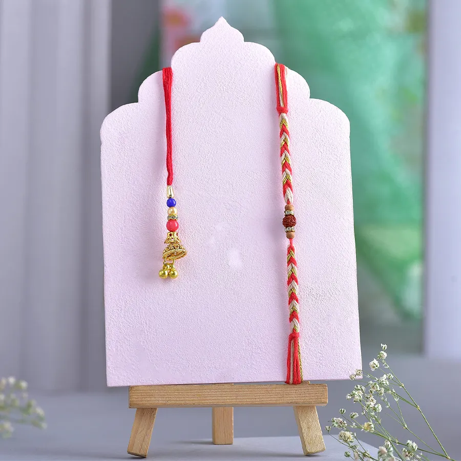 Precious Bhaiya Bhabhi Rakhi Set