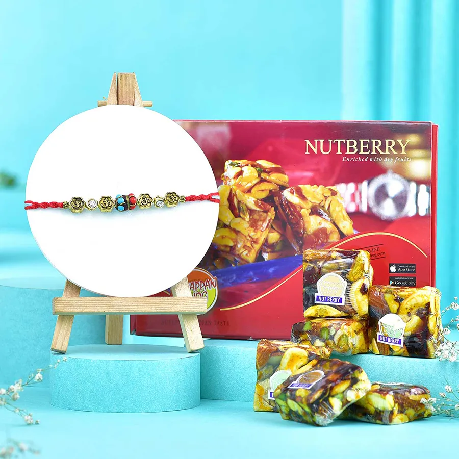 Nutberry Treats & Rakhi Combo