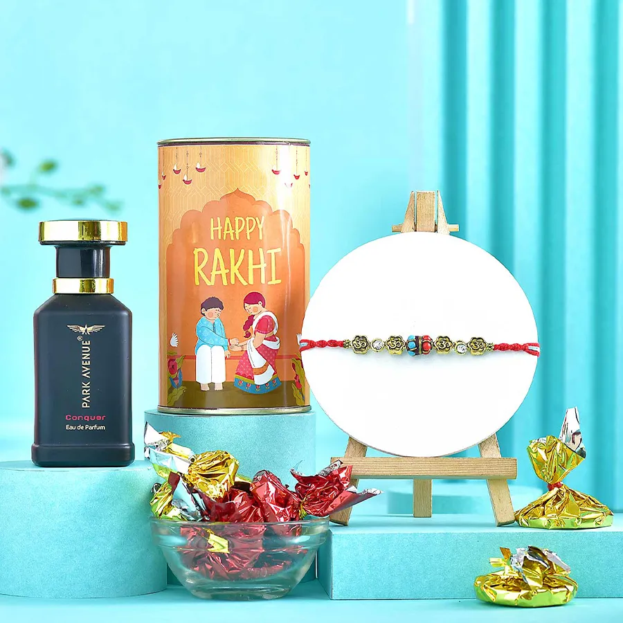 Elegant Rakhi Bond Celebration Box