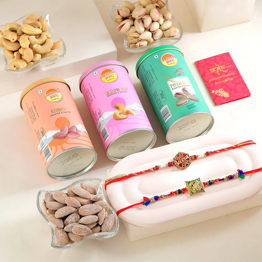 Nutty Rakhi Celebration Gift Box