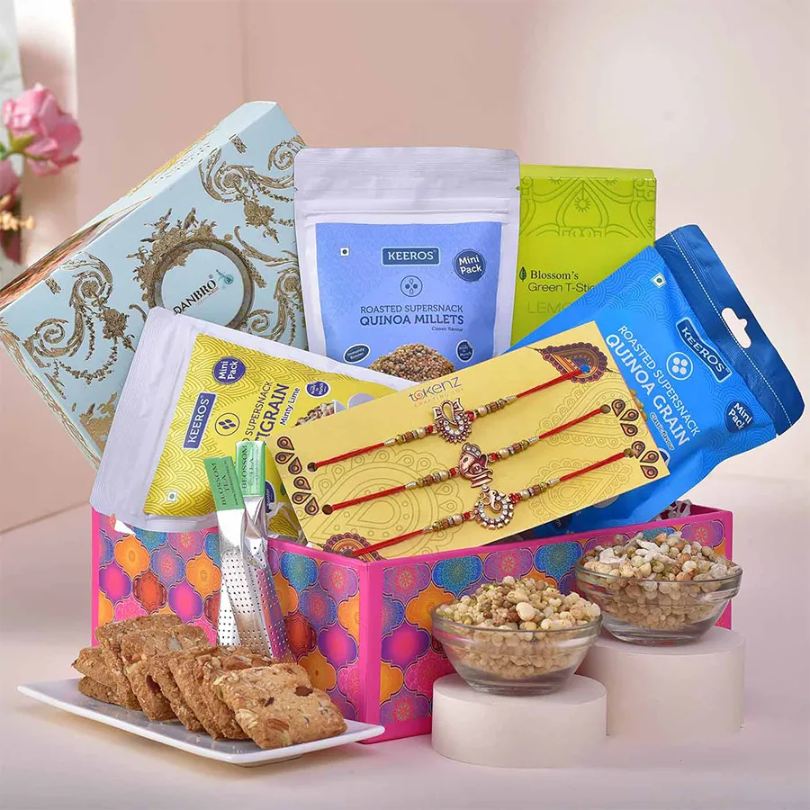 Wholesome Rakhi Wellness Treat Hamper