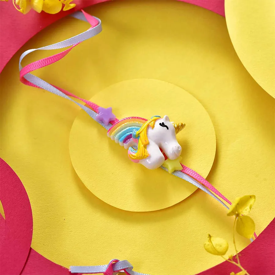 Magical Kid's Unicorn Rakhi Pack