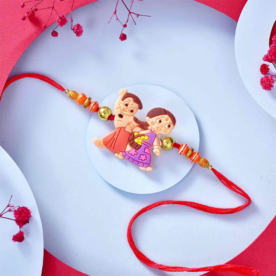 Chhota Bheem-Chutki Rakhi Gift Set