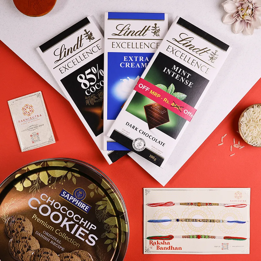 Choco & Cookies Rakhi Gift Pack