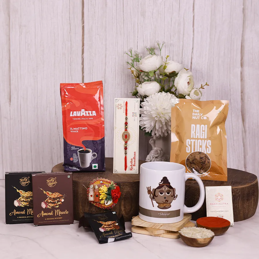 Rakhi Brew & Bond Celebration Box