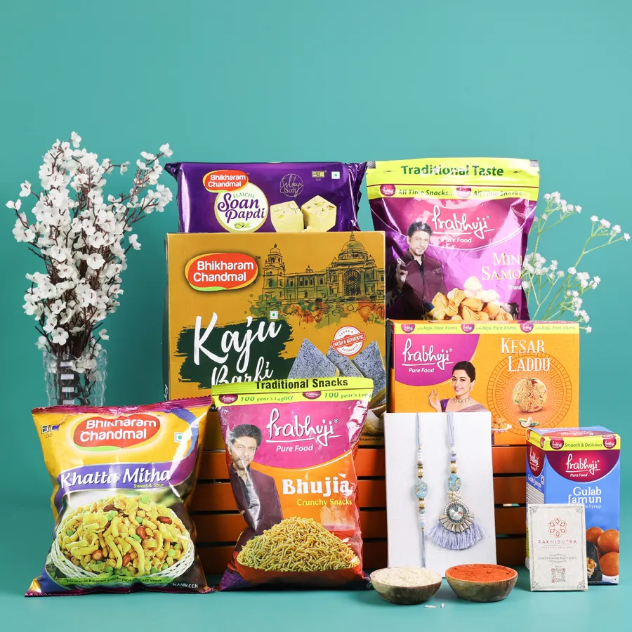 Bhaiya Bhabi Rakhi & Festive Feast