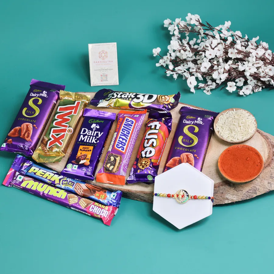 Ganesh Rakhi & Chocolate Bliss